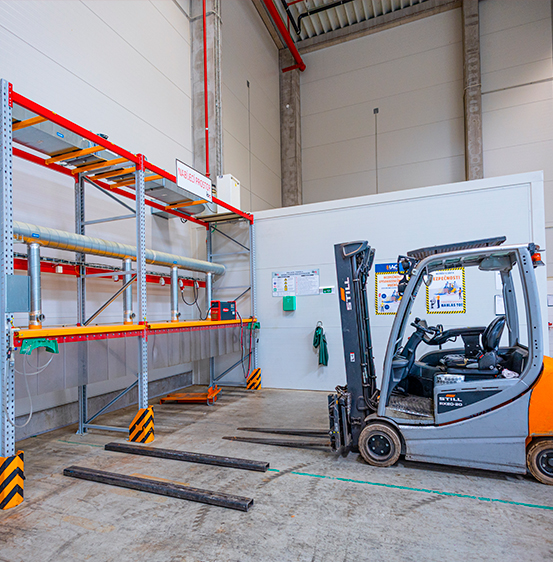 Galerie Úherce Park - skladové prostory